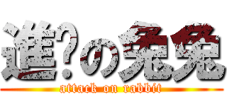 進擊の兔兔 (attack on rabbit)