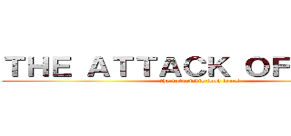 ＴＨＥ ＡＴＴＡＣＫ ＯＦ ＦＯＯＤ (the futuristic food wars)