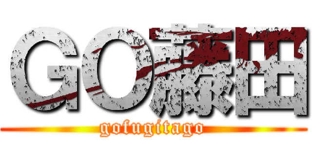 ＧＯ藤田 (gofugitago)