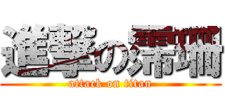 進撃の霈珊 (attack on titan)