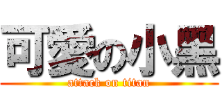 可愛の小黑 (attack on titan)