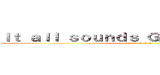 Ｉｔ ａｌｌ ｓｏｕｎｄｓ ＧＲＩＱ ｔｏ ｍｅ ！ (attack on titan)