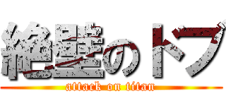 絶壁のドブ (attack on titan)