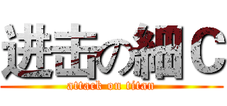 进击の細Ｃ (attack on titan)