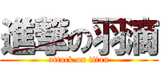 進撃の羽滴 (attack on titan)