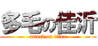 多毛の佳沂 (attack on titan)
