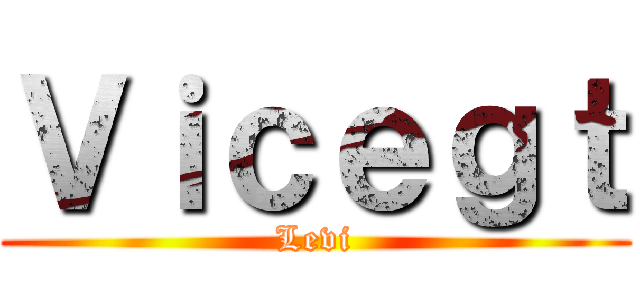 Ｖｉｃｅｇｔ (Levi)
