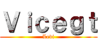 Ｖｉｃｅｇｔ (Levi)