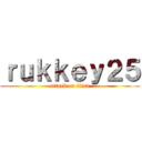 ｒｕｋｋｅｙ２５ (attack on titan)