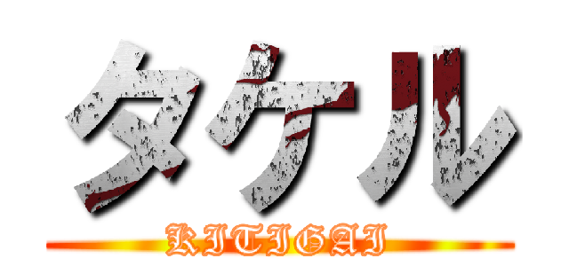 タケル (KITIGAI)