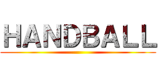 ＨＡＮＤＢＡＬＬ ()