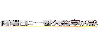 何曜日に一番欠席率が高いのかについて調査 (卒業発表スキル)