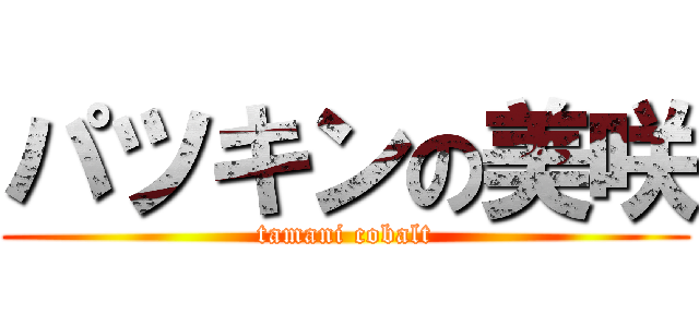 パツキンの美咲 (tamani cobalt)