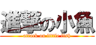 進撃の小魚 (attack on little fish)