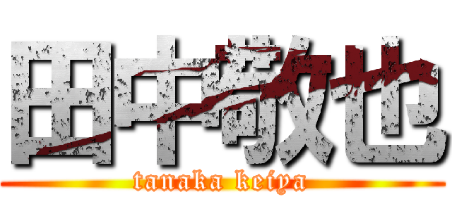 田中敬也 (tanaka keiya)