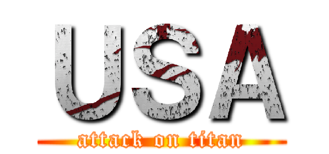 ＵＳＡ (attack on titan)