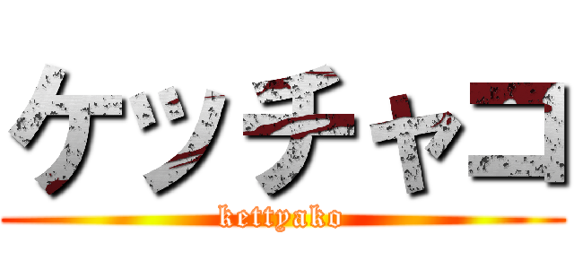 ケッチャコ (kettyako)