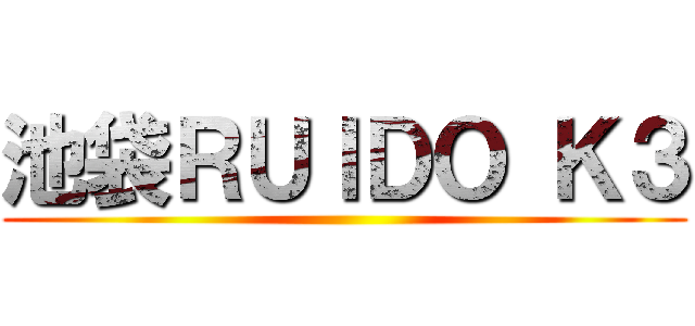 池袋ＲＵＩＤＯ Ｋ３ ()