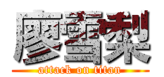 廖雪梨 (attack on titan)