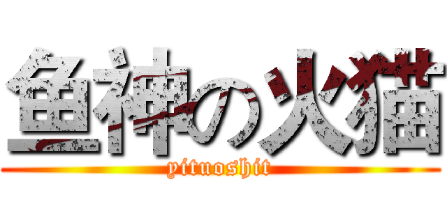 鱼神の火猫 (yituoshit)