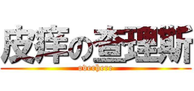 皮痒の查理斯 (overhere)