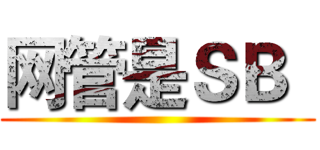 网管是ＳＢ
 ()