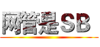 网管是ＳＢ
 ()