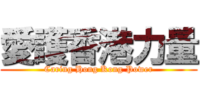 愛護香港力量 (Caring Hong Kong Power)