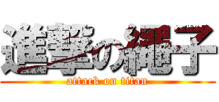 進撃の繩子 (attack on titan)