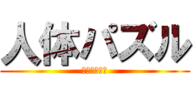 人体パズル (まとめ局局長)