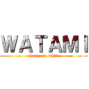 ＷＡＴＡＭＩ (change to white)