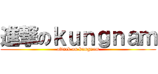 進撃のｋｕｎｇｎａｍ (attack on kungnam)