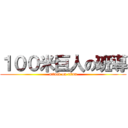 １００米巨人の班導 (attack on titan)