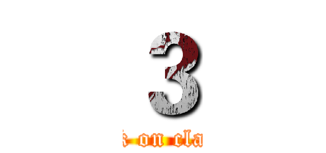 ３ (attack on class 3)