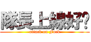 隊長上線好嗎 (attack on Fuck)