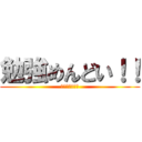 勉強めんどい！！ (赤点への第一歩)