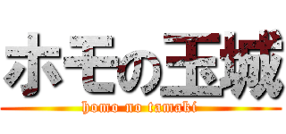 ホモの玉城 (homo no tamaki)