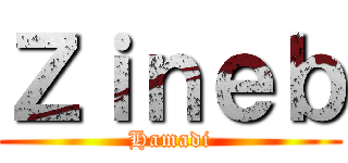 Ｚｉｎｅｂ (Hamadi)