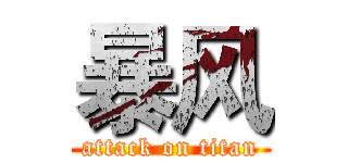 暴风 (attack on titan)