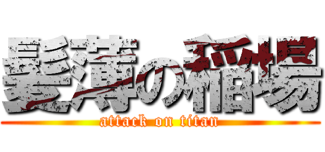 髪薄の稲場 (attack on titan)