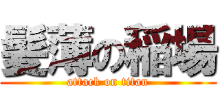 髪薄の稲場 (attack on titan)