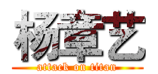 杨章艺 (attack on titan)