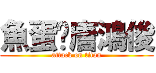 魚蛋佬唐鴻俊 (attack on titan)