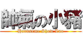 帥氣の小豬 (Handsome Show Luo)