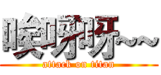 唉呀呀~~ (attack on titan)