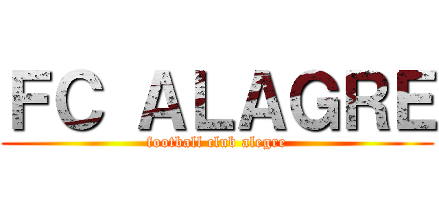 ＦＣ ＡＬＡＧＲＥ (football club alegre)