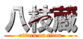 八枝蔵 (attack on titan)