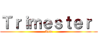 Ｔｒｉｍｅｓｔｅｒ  (Asie)