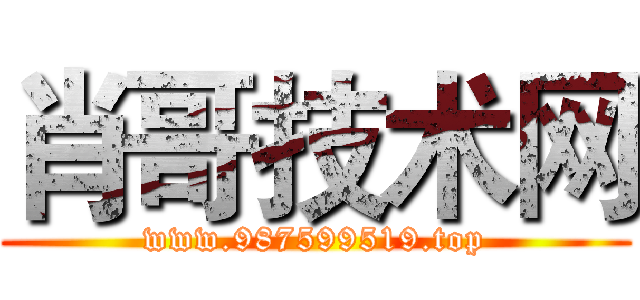 肖哥技术网 (www.987599519.top)