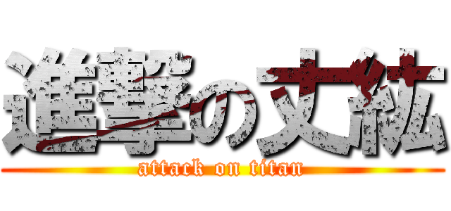 進撃の丈紘 (attack on titan)